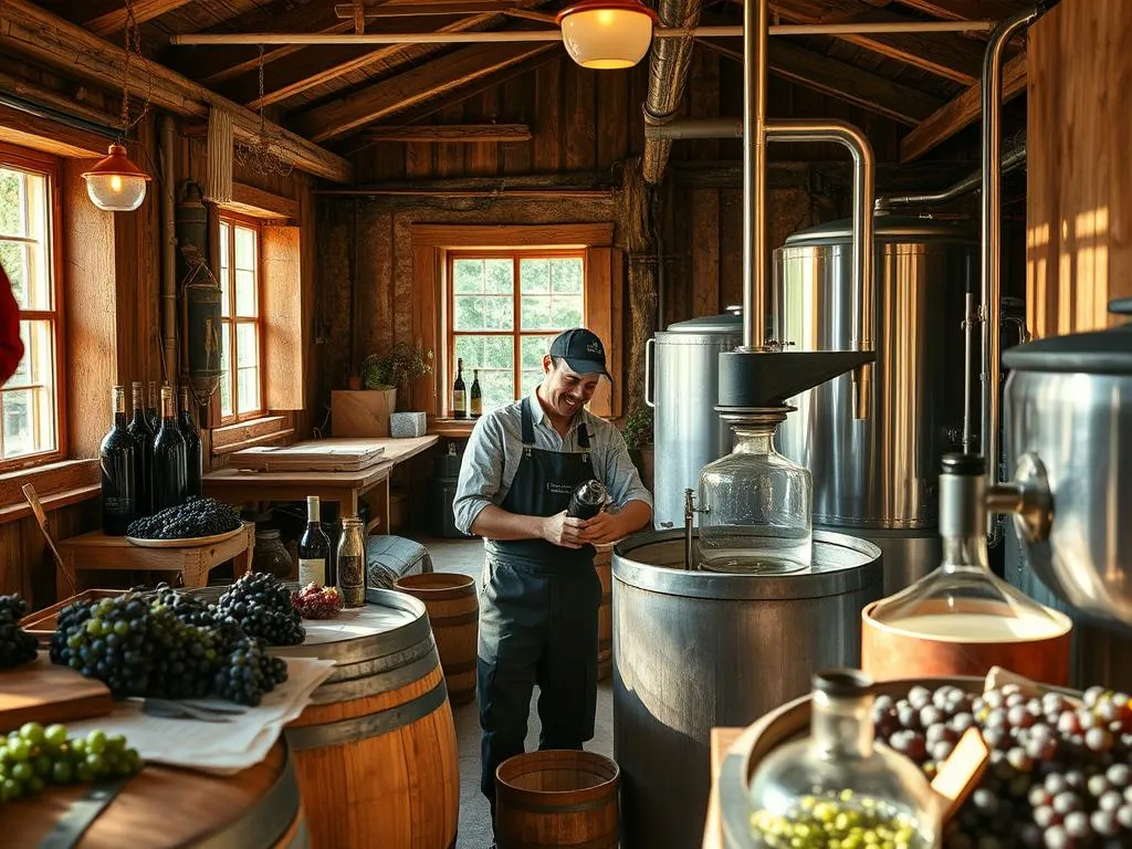 wine brewing