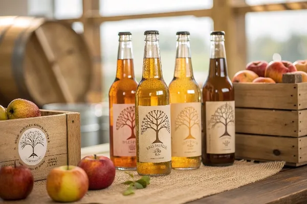 Cider bottles
