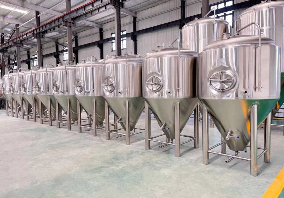 craft brewery tanks